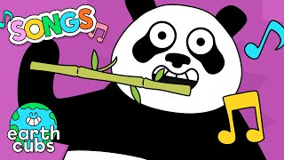 Panda Power Sing-along 🐼 🎶 | Songs with Earth Cubs