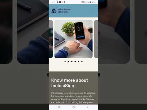 How SignoVoice works and connects the deaf and hard of speaking people with the society.