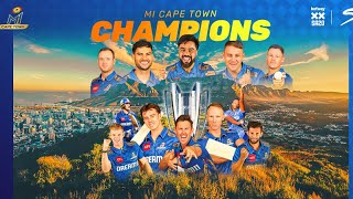 MICT VS SEC Final Match Highlights|| SA t20 final 2025 status #sa20 #final #mivssrh #mictvsec #
