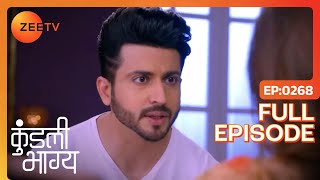 Karan से Famliy ने पूछे Questions | Kundali Bhagya | Full Ep 268 | Zee TV | 19 Jul 2018