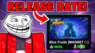 Blox Fruits MAGNET UPDATE RELEASE DATE!?