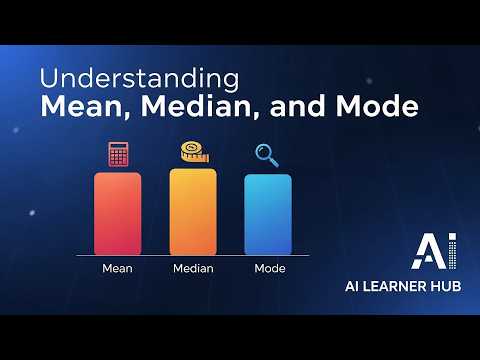 2.11 Mean, Median, and Mode Explained – AI Statistics for Beginners