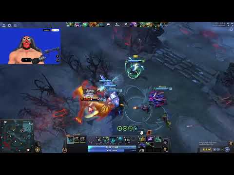 DOTA 2 entertainment - support play