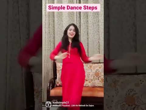 Simple Dance Steps: Likh k mehendi se. #danceforbeginners #learndanceonline #choreography #easydance