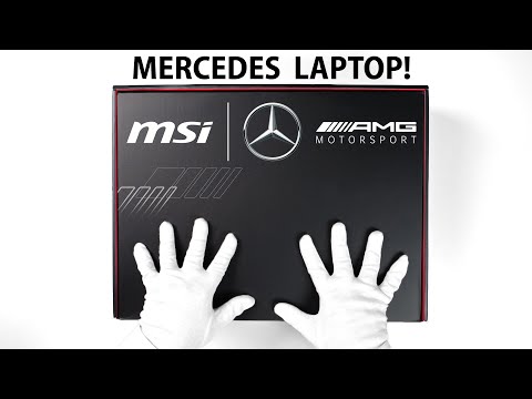 Unboxing the MERCEDES-AMG Laptop! (MSI Stealth 16 Mercedes-AMG Motorsport A13V)