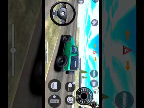 Mahindra Thar Lovers. Jai Veeru Song 🚨🔥 indian car simulator 3d game... red Mahindra thar modified