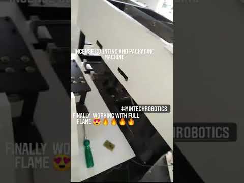 INCENSE STICKS COUNTING AND PACKAGING MACHINE || MINTECH ROBOTICS || 8999848967