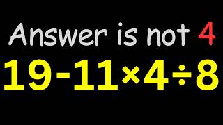 Most Adults Like Me FAIL 6th Grade Math! 99% Get This WRONG! (Order of Operations Trap)