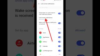 How To Enable Show Notification In Realme Phone #shorts #youtubeshorts #mobile