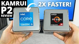KAMRUI P2 Mini PC REVIEW: One Tweak, Better Graphics! Intel Core i5-12600H