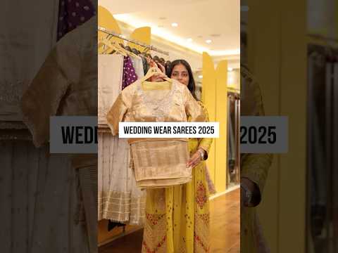 Top Wedding Saree Trends 2025 | Styles for Bride