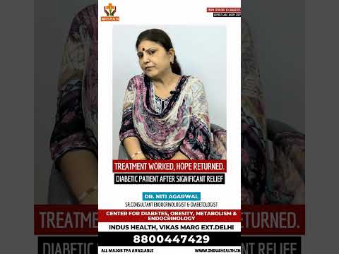 Diabetes Managed, Life Restored – A Patient’s Success Story at Indus Health