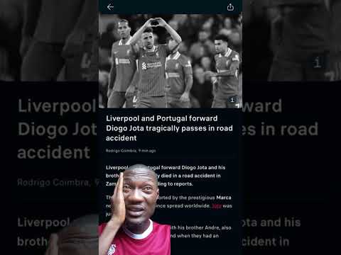 RIP Diogo Jota & Andre Silva his brother. #football #shorts #rip #lfc #fifa #footballfans