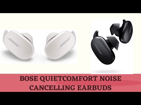 bose quietcomfort noise cancelling earbuds - bluetooth wireless earphones review