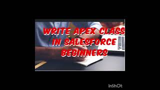salesforce Apex tutorial  for beginner #Salesforce #sfdc#crm #trailhead #trailblazer #apex