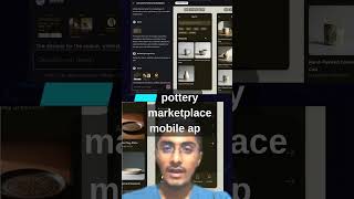 Ceramic & Pottery Marketplace App | Google Stitch | Google IO 2025 | Vibe Design
