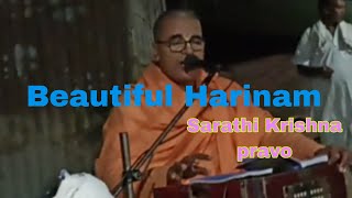 Harinam!! Hare krishna kritan by Sarathi Krishna prabo!!! Iskcon Best Bhajan!!