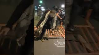 Anti-ICE Mob Sparks Another Night of Chaos at Delaney Hall #shorts
