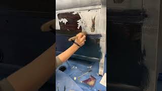 Moody Dresser #chalkpaintedfurniture #art #furniturepainting #furnitureflip #painting #diy #artist