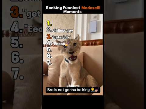 Funniest Medazelli 😂 #ranking #tiktok #medazelli #funny