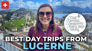 Best LUCERNE DAY TRIPS for Every Type of Traveler | Pilatus, Rigi, Titlis & Beyond!
