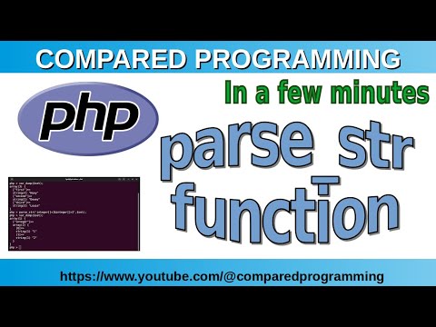 PHP string functions: parse_str