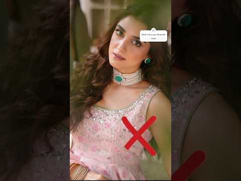 Bad Maya Ali 🆚 Good Maya Ali #mayaali #foryou #love #beauty #best #wahajali #ytshorts #aroobjatoi