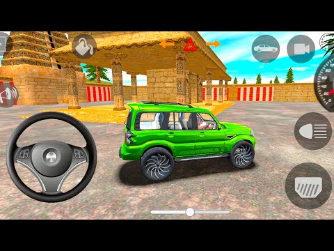 Mahindra Scorpio 4X4 In Indian Cars Driving | ( Level 18 ) Android Cars Gameplay 👑 New 2025 Map