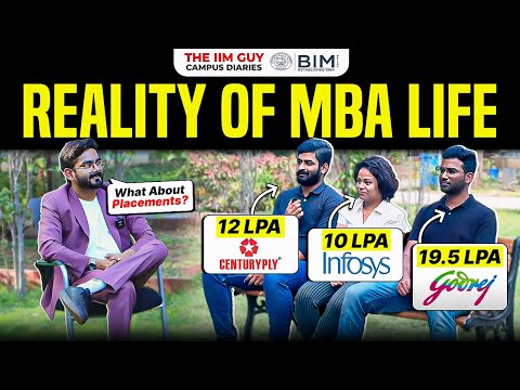 BIM Trichy MBA Students Reveal TRUTH About Salary, Cut off & Life | Hidden GEM for Tier 2 Aspirants?