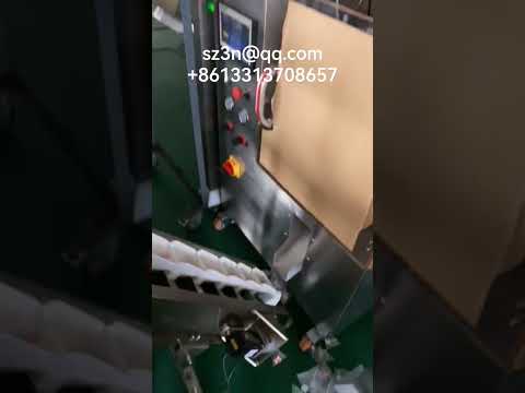 4pcs nylon triangular tea bag packaging machine and  outer bag three side sealing packaging machine