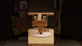 DIY Cardboard Robot Head for DIY Skynet