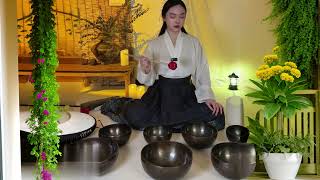 Tibetan Bowls for Meditation | Zen Music for Peaceful Mind & Body