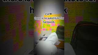 There is no substitute for hardwork.. #charteredaccountant #motivation #study #revenge #caclasses