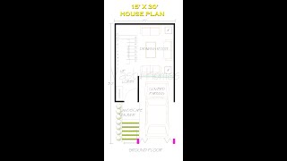 15' X 30' House Plan by VASTU homes