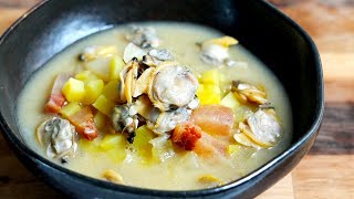 Rhode Island Clam Chowder (Clear, No Cream) — 30 Minutes