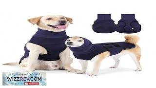 Dog Anxiety Jacket Skin Friendly Dog Calming Shirt Dog Coat For Thunder