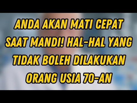 🚿 Apakah Mandi Tiap Hari Berbahaya untuk Lansia? 🧓💧 Fakta Mengejutkan Kesehatan! ❗