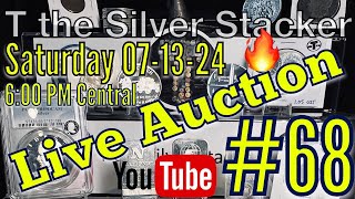 Live YouTube Auction 68 - Vintage Silver, Pours, Numismatics & More