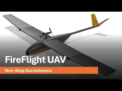 This UAV Uses Wildfire Updrafts to Stay Airborne for Hours | Concept