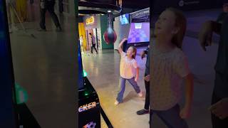 🥊 How Strong is Mia’s Punch? Kicker Arcade Challenge! 💥