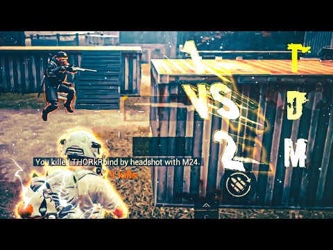 REDMI K20 PRO 1 VS 2 TDM MATCH JUST FOR FUN GAMEPLAY |PUBG MOBILE|
