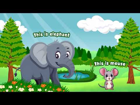 Learn Opposites With Miniminds | Hindi + English | Fun Educational Video for Kids