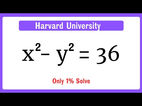 Harvard University Admission Entrance Tricks | X=? & Y=?