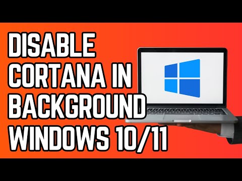 How to Disable Cortana from Running in the Background on Windows 10/11 (Regedit)