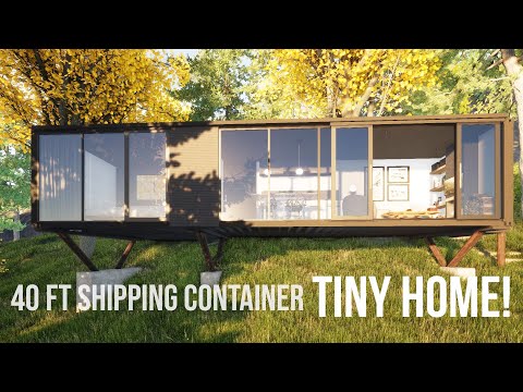 The Ultimate Shipping Container Tiny Home: A Cozy Haven