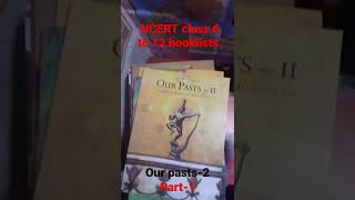 NCERT class 6 to 12 booklist (part-1)