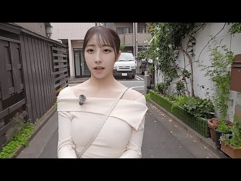 【ノーブラ散歩】家の近くを雑談しながら散歩してみた