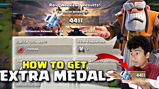 Kaise Jada Se Jada 😯 Raid Token Collect Kare #clashofclan #raidtoken #cocattacks