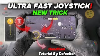 Joystick Fast Movement In Pubg Mobile • All 2025🔥 Joystick Issues Fixed • HandCam Tutorial 🫴