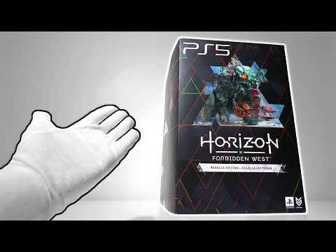 Unboxing Horizon Forbidden West Regalla Edition [PS5]